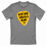 T-Shirt Unisex In che senso abbassa il volume?