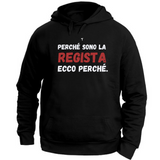 Felpa Unisex con Cappuccio Perché sono la regista