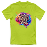T-Shirt Unisex Creativity is intelligence having fun
