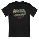 T-Shirt Unisex Non dubitare mai del mio amore
