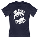 T-Shirt Donna no bass no groove