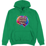 Felpa Unisex con Cappuccio Creativity is intelligence having fun