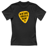 T-Shirt Donna In che senso abbassa il volume?