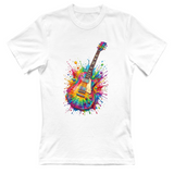 T-Shirt Donna Color Guitar