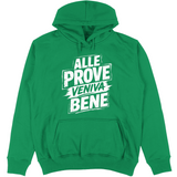 Felpa Unisex con Cappuccio alle prove veniva bene