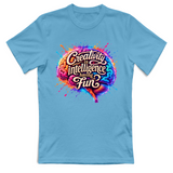 T-Shirt Unisex Creativity is intelligence having fun