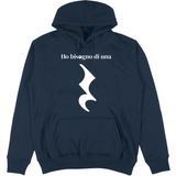 Felpa Unisex con Cappuccio ho bisogno di una pausa