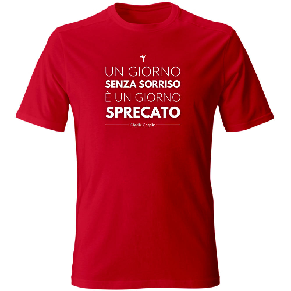 T-Shirt Unisex Citazione Charlie Chaplin