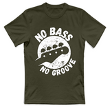 T-Shirt Unisex no bass no groove