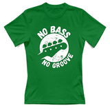 T-Shirt Donna no bass no groove