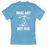 T-Shirt Donna Make art not war