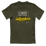T-Shirt Unisex arte può creare indipendenza