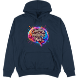 Felpa Unisex con Cappuccio Creativity is intelligence having fun