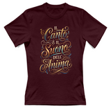 T-Shirt Donna Il canto è il suono dell anima