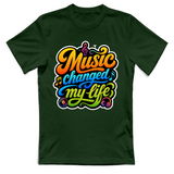 T-Shirt Unisex Music changed my life