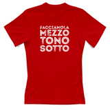 T-Shirt Donna Mezzo tono sotto