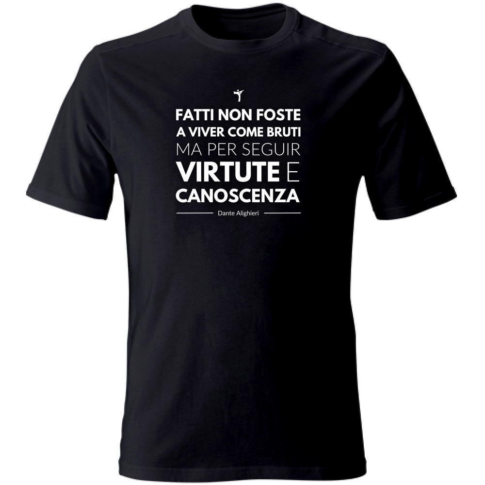 T-Shirt Unisex Citazione Dante Alighieri