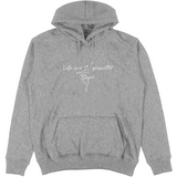 Felpa Unisex con Cappuccio Life is a pirouette