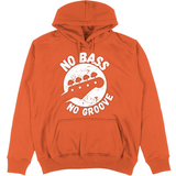 Felpa Unisex con Cappuccio no bass no groove