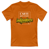 T-Shirt Unisex arte può creare indipendenza
