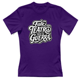 T-Shirt Donna Fate teatro non fate la guerra
