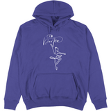 Felpa Unisex con Cappuccio dance ballet