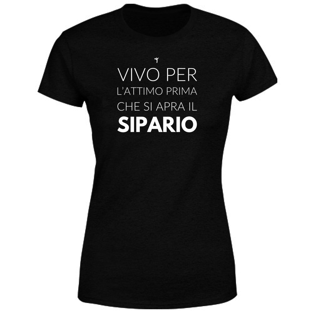 T-Shirt Donna Attimo prima del sipario