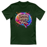 T-Shirt Unisex Creativity is intelligence having fun