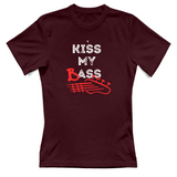 T-Shirt Donna Kiss my bass
