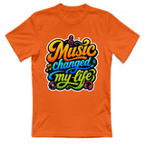 T-Shirt Unisex Music changed my life