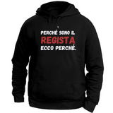 Felpa Unisex con Cappuccio perché sono il regista