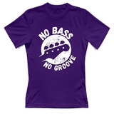 T-Shirt Donna no bass no groove