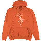 Felpa Unisex con Cappuccio dance ballet