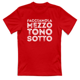 T-Shirt Unisex Mezzo tono sotto