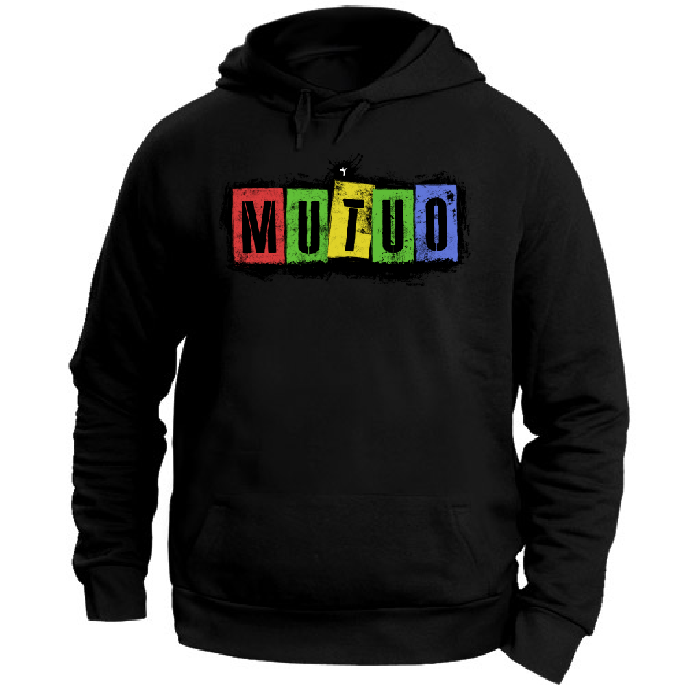 Felpa Unisex con Cappuccio Mutuo, il musical