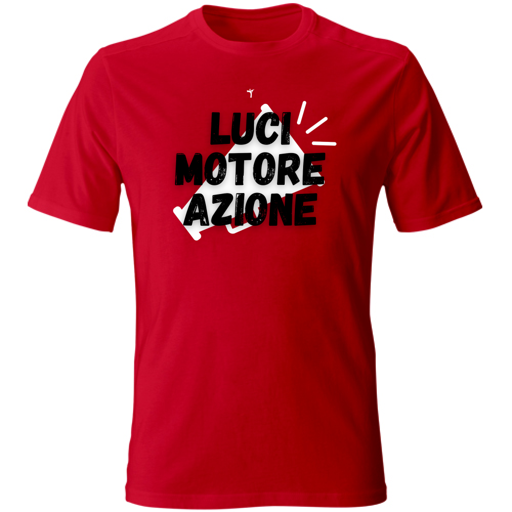 T-Shirt Unisex luci motore azione