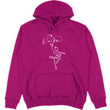 Felpa Unisex con Cappuccio dance ballet
