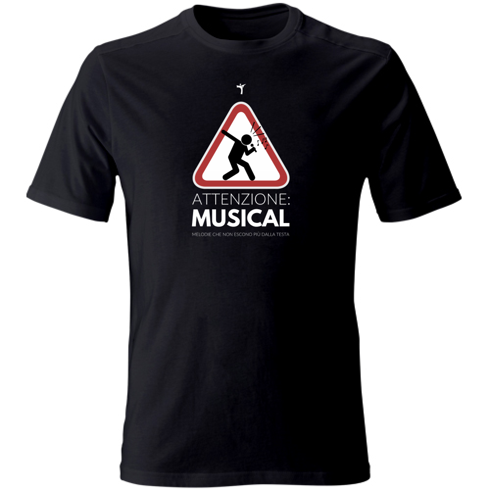 T-Shirt Unisex Attenzione: Musical