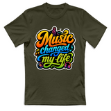 T-Shirt Unisex Music changed my life