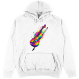 Felpa Unisex con Cappuccio Color Violin