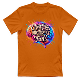 T-Shirt Unisex Creativity is intelligence having fun