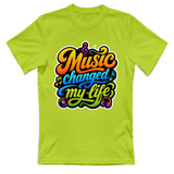 T-Shirt Unisex Music changed my life