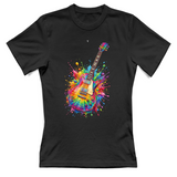 T-Shirt Donna Color Guitar