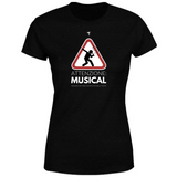 T-Shirt Donna Attenzione: Musical