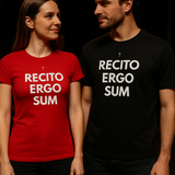 RECITO ERGO SUM, T-shirt unisex