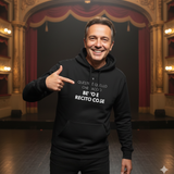 Felpa Unisex con Cappuccio Bevo e recito cose