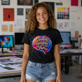 T-Shirt Unisex Creativity is intelligence having fun