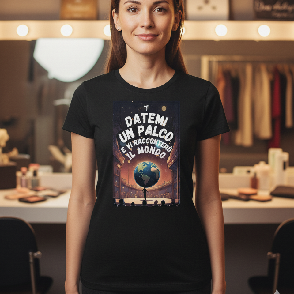 T-Shirt Donna Datemi un palco