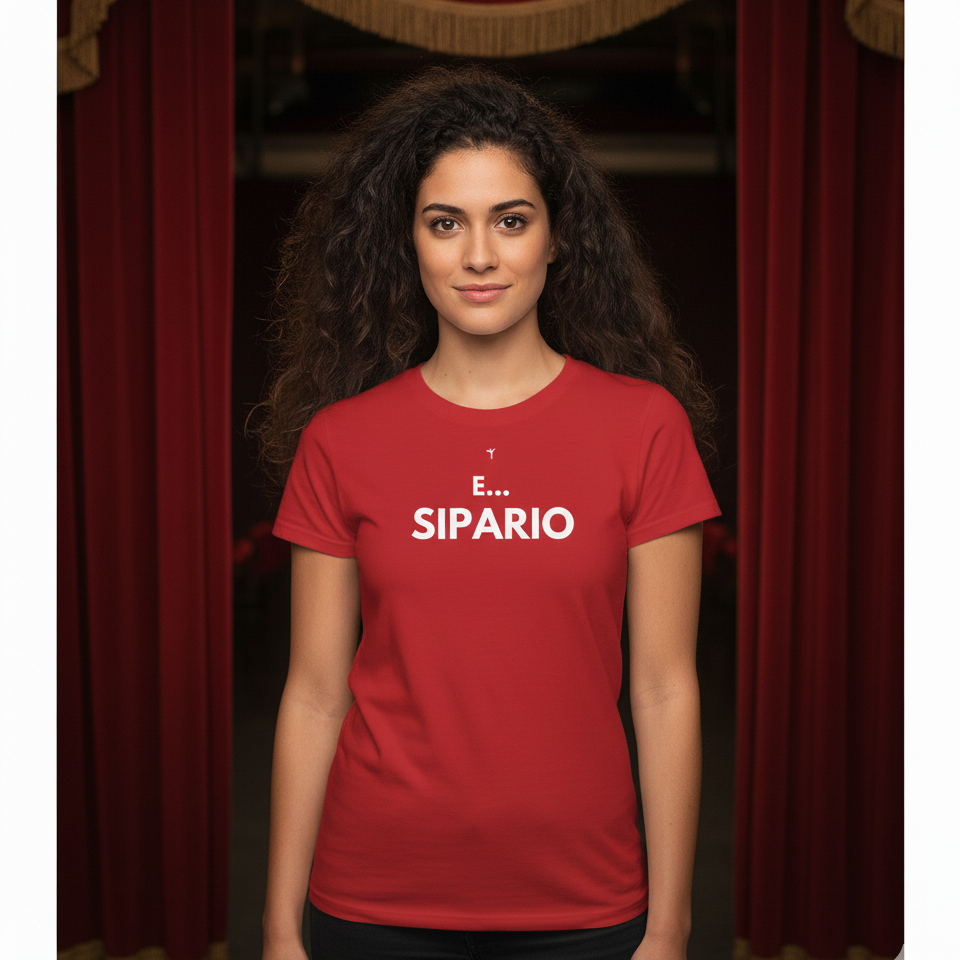 T-Shirt Donna E sipario