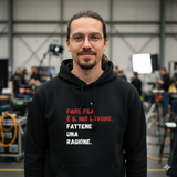 Felpa Unisex con Cappuccio fare film è il mio lavoro